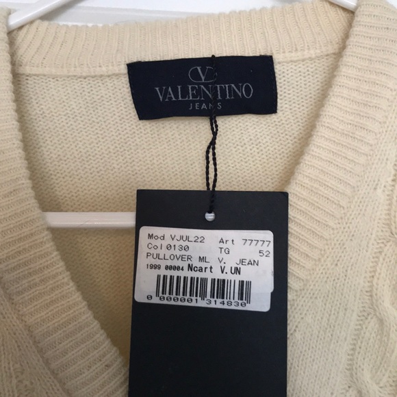 Valentino jeans sweater new with tags - Picture 2 of 2